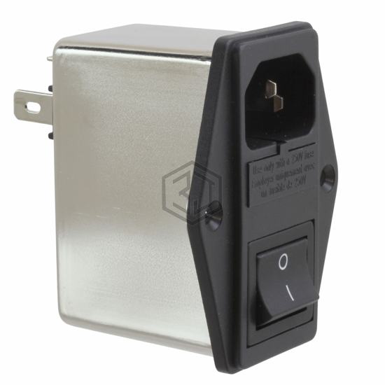 06IB2S - Delta Electronics - Power Entry Connectors - Inlets, Outlets, Modules