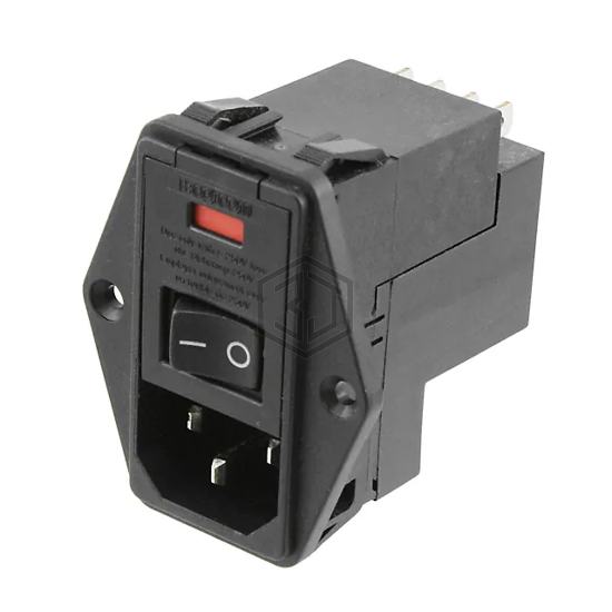 8-6609955-8 - TE Connectivity Corcom Filters - Power Entry Connectors - Inlets, Outlets, Modules