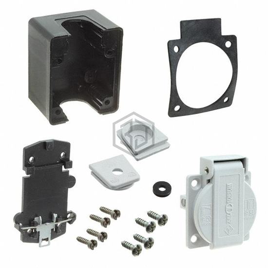 DMRGR BLACK BOX - Altech Corporation - Power Entry Connectors - Inlets, Outlets, Modules