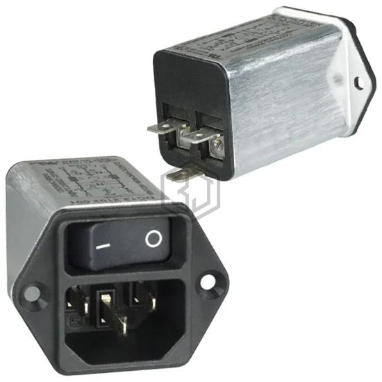 DC12.2102.001 - SCHURTER Inc. - Power Entry Connectors - Inlets, Outlets, Modules