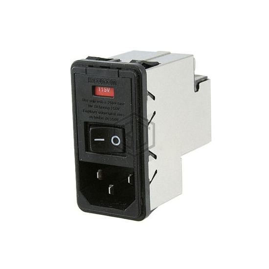 PS0SSSS6B - TE Connectivity Corcom Filters - Power Entry Connectors - Inlets, Outlets, Modules