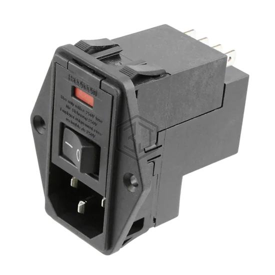 4-6609929-4 - TE Connectivity Corcom Filters - Power Entry Connectors - Inlets, Outlets, Modules
