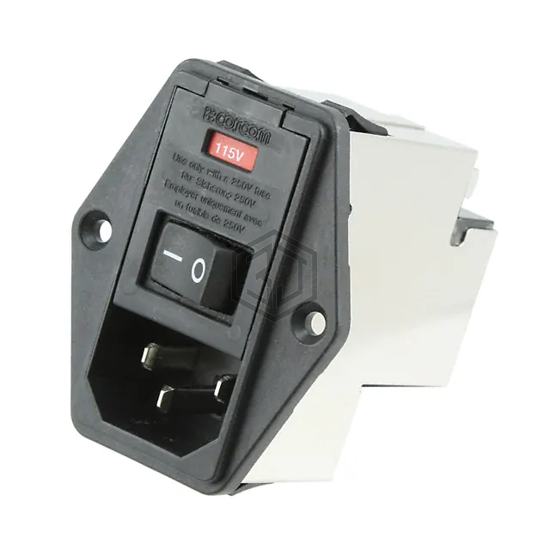 3-6609929-4 - TE Connectivity Corcom Filters - Power Entry Connectors - Inlets, Outlets, Modules