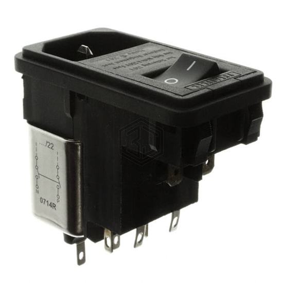 FN382-4-22 - Schaffner EMC Inc. - Power Entry Connectors - Inlets, Outlets, Modules