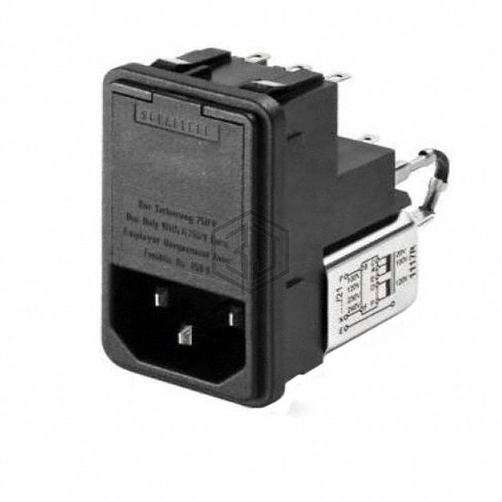 FN379-2-21 - Schaffner EMC Inc. - Power Entry Connectors - Inlets, Outlets, Modules