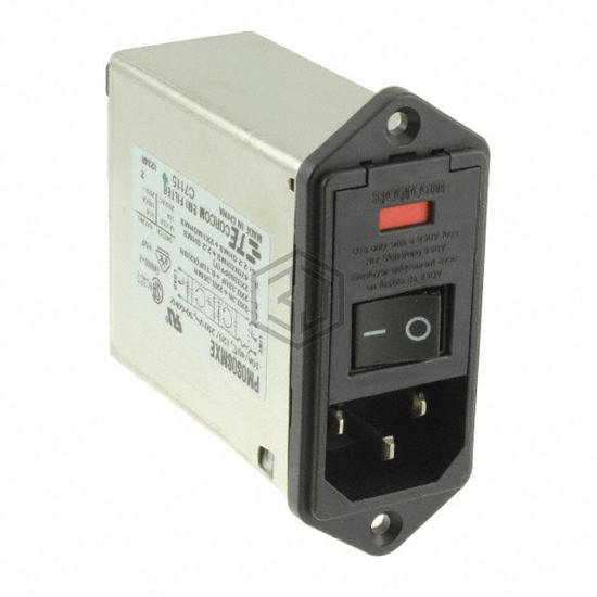 PM0S0SMXE - TE Connectivity AMP Connectors - Power Entry Connectors - Inlets, Outlets, Modules
