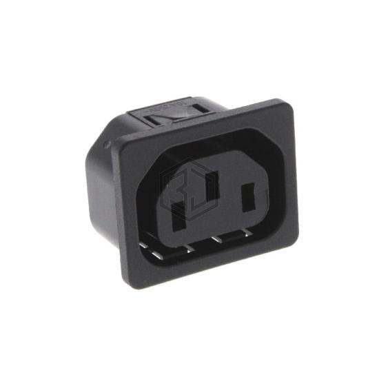 6600.4110 - SCHURTER Inc. - Power Entry Connectors - Inlets, Outlets, Modules