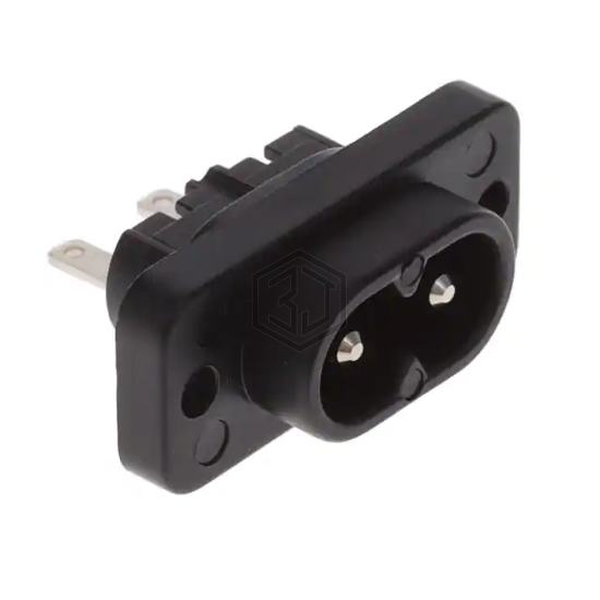 6160.0016 - SCHURTER Inc. - Power Entry Connectors - Inlets, Outlets, Modules
