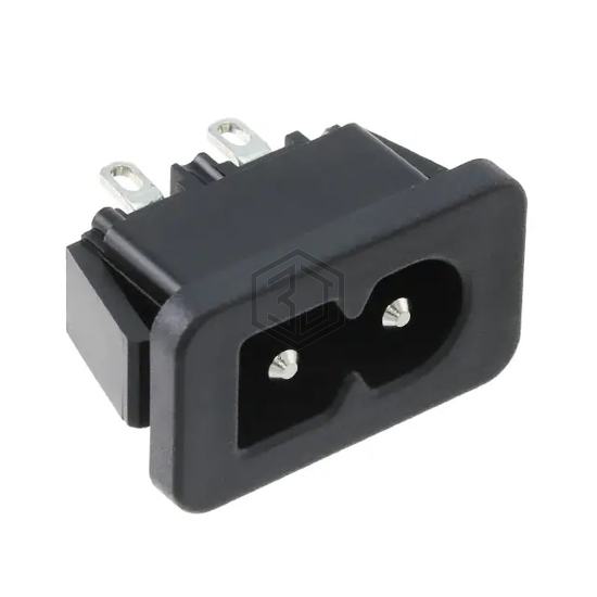 6160.0142 - SCHURTER Inc. - Power Entry Connectors - Inlets, Outlets, Modules