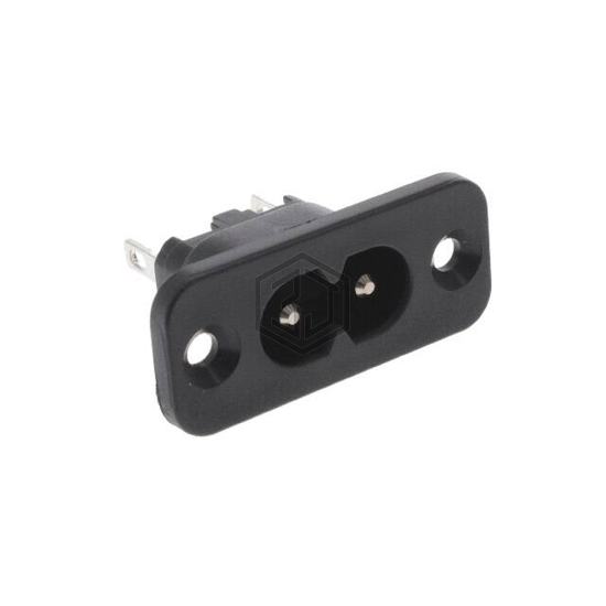 6160.0005 - SCHURTER Inc. - Power Entry Connectors - Inlets, Outlets, Modules