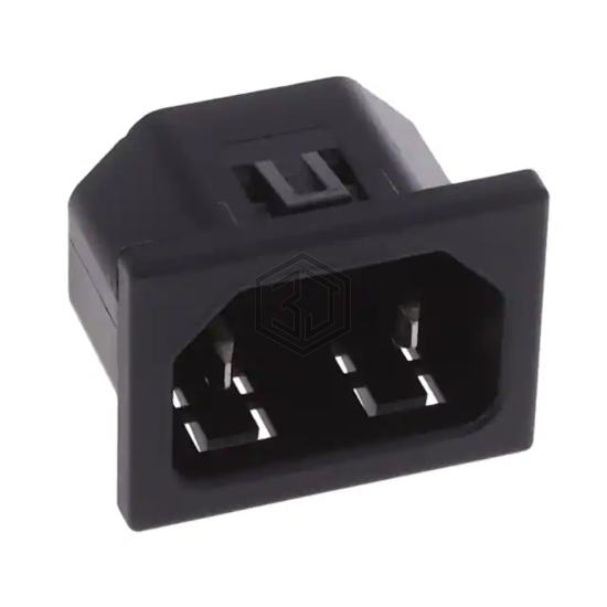 6162.0032 - SCHURTER Inc. - Power Entry Connectors - Inlets, Outlets, Modules