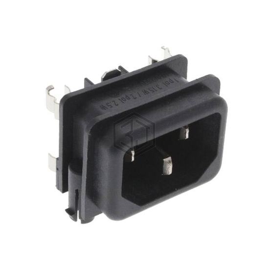 GSF1.2202.01 - SCHURTER Inc. - Power Entry Connectors - Inlets, Outlets, Modules