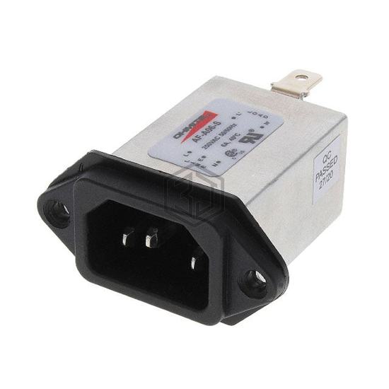 AF-A06-S - Ohmite - Power Entry Connectors - Inlets, Outlets, Modules