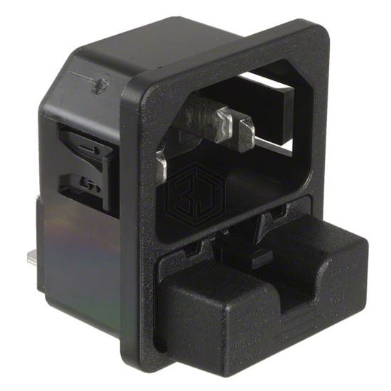 6220.5115 - SCHURTER Inc. - Power Entry Connectors - Inlets, Outlets, Modules