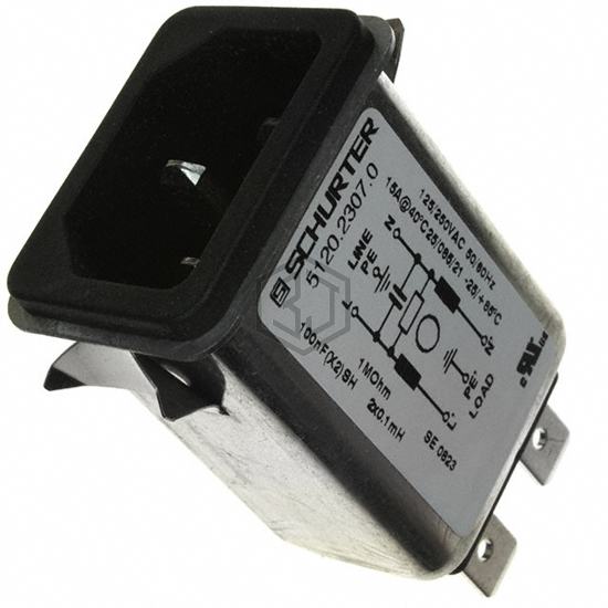 5120.2307.0 - SCHURTER Inc. - Power Entry Connectors - Inlets, Outlets, Modules