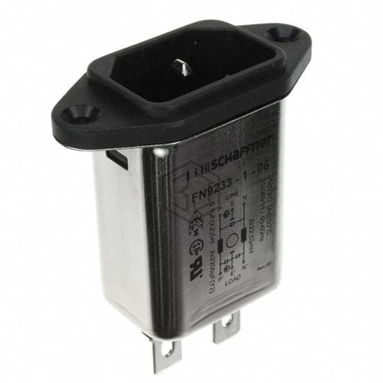 FN9233-1-06 - Schaffner EMC Inc. - Power Entry Connectors - Inlets, Outlets, Modules