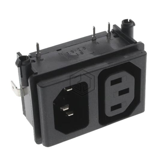 KP01.1012.01 - SCHURTER Inc. - Power Entry Connectors - Inlets, Outlets, Modules