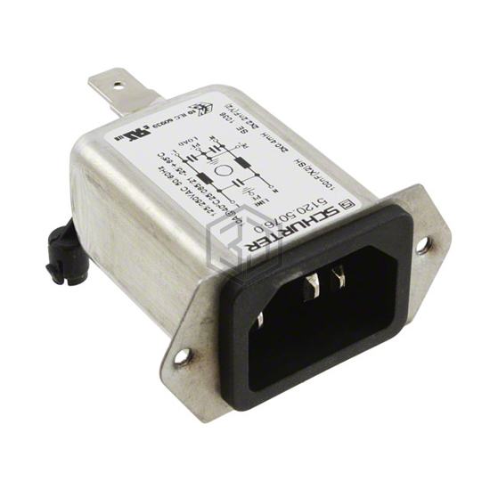 5120.5074.0 - SCHURTER Inc. - Power Entry Connectors - Inlets, Outlets, Modules