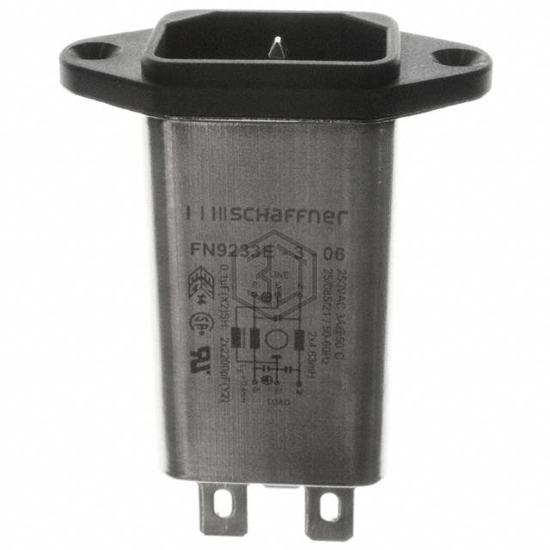 FN9233E-3-06 - Schaffner EMC Inc. - Power Entry Connectors - Inlets, Outlets, Modules