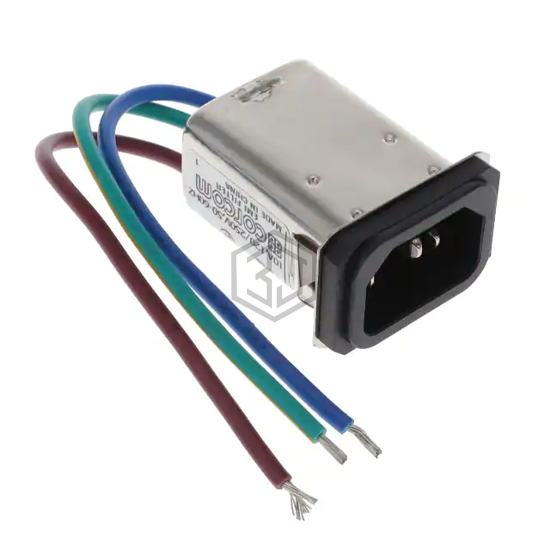 2-6609008-5 - TE Connectivity Corcom Filters - Power Entry Connectors - Inlets, Outlets, Modules