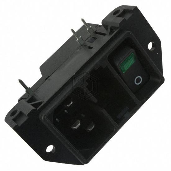 DD21.0114.1111 - SCHURTER Inc. - Power Entry Connectors - Inlets, Outlets, Modules