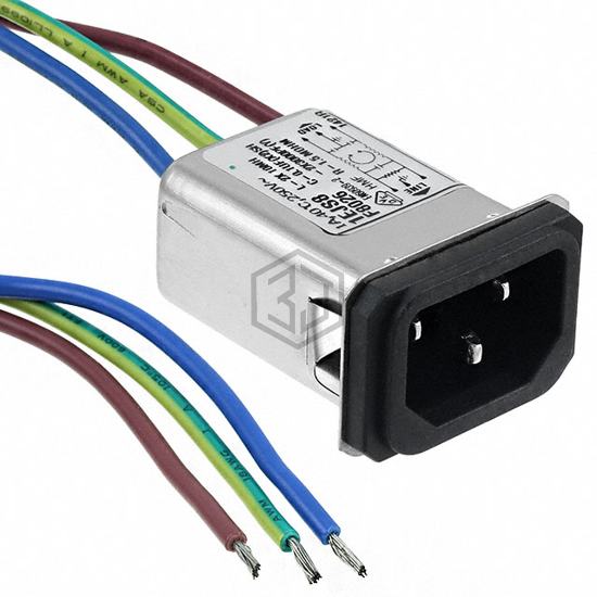 3-6609006-7 - TE Connectivity Corcom Filters - Power Entry Connectors - Inlets, Outlets, Modules