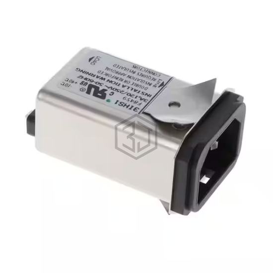 3IHS1 - TE Connectivity Corcom Filters - Power Entry Connectors - Inlets, Outlets, Modules