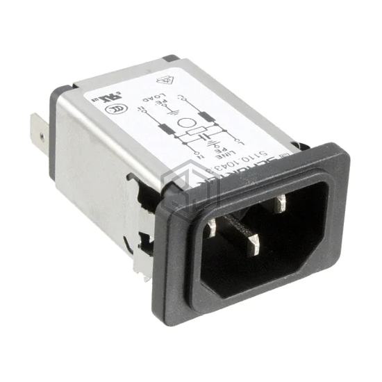 5110.0243.3 - SCHURTER Inc. - Power Entry Connectors - Inlets, Outlets, Modules