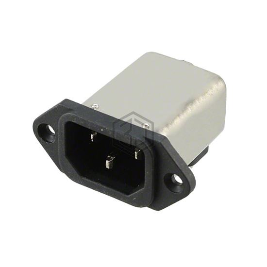 6609001-6 - TE Connectivity Corcom Filters - Power Entry Connectors - Inlets, Outlets, Modules