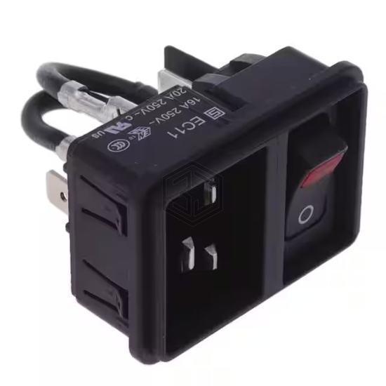 EC11.0021.301 - SCHURTER Inc. - Power Entry Connectors - Inlets, Outlets, Modules