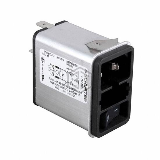 DD12.9121.131 - SCHURTER Inc. - Power Entry Connectors - Inlets, Outlets, Modules