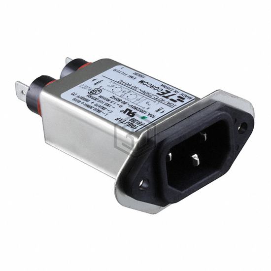 10EJT1F - TE Connectivity Corcom Filters - Power Entry Connectors - Inlets, Outlets, Modules