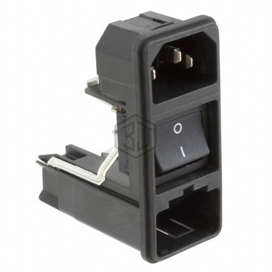 KD14.1101.107 - SCHURTER Inc. - Power Entry Connectors - Inlets, Outlets, Modules