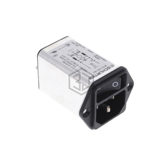 DC12.2102.003 - SCHURTER Inc. - Power Entry Connectors - Inlets, Outlets, Modules