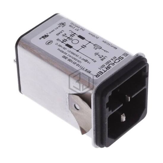 4301.6011 - SCHURTER Inc. - Power Entry Connectors - Inlets, Outlets, Modules
