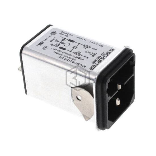 4301.6003 - SCHURTER Inc. - Power Entry Connectors - Inlets, Outlets, Modules