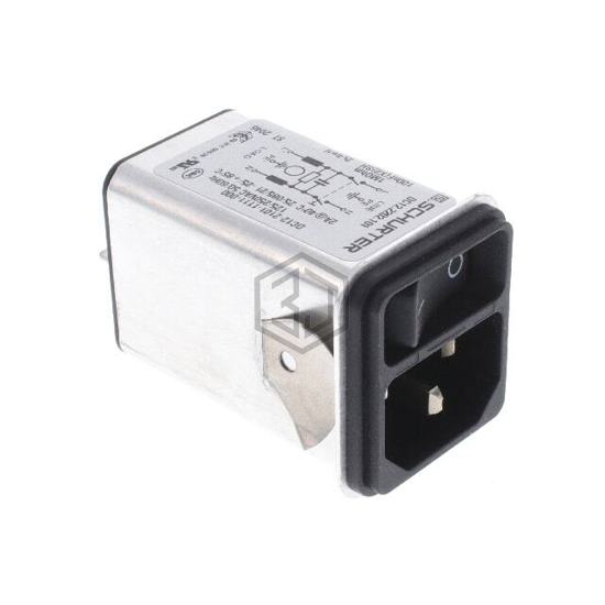DC12.2202.101 - SCHURTER Inc. - Power Entry Connectors - Inlets, Outlets, Modules