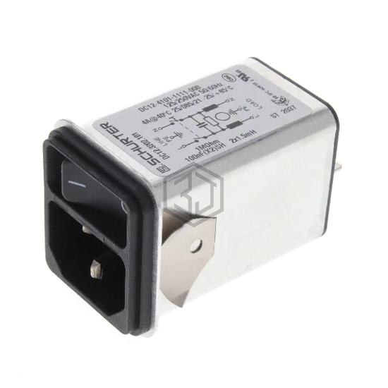 DC12.3202.101 - SCHURTER Inc. - Power Entry Connectors - Inlets, Outlets, Modules