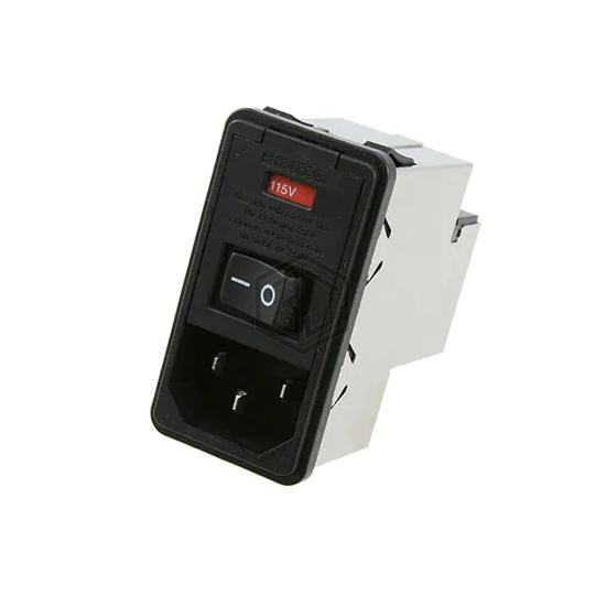 PS0SXDS3B - TE Connectivity Corcom Filters - Power Entry Connectors - Inlets, Outlets, Modules