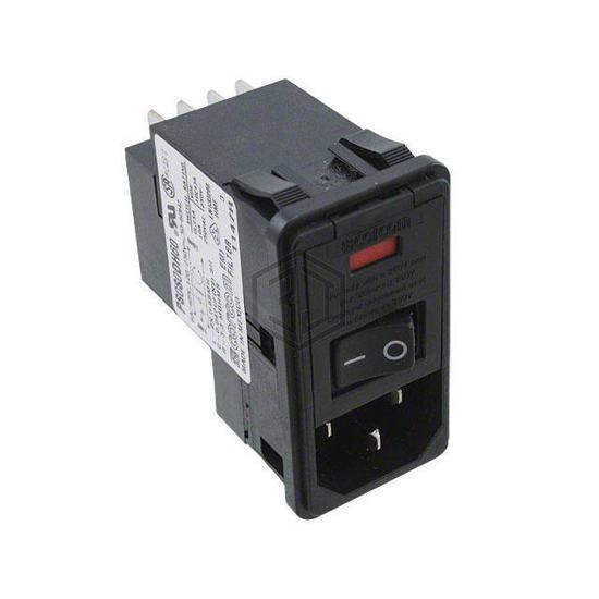 5-6609951-9 - TE Connectivity Corcom Filters - Power Entry Connectors - Inlets, Outlets, Modules