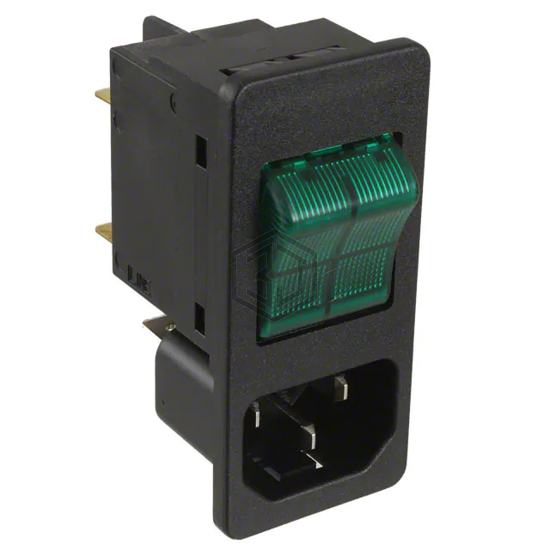 6135.0140.0210 - SCHURTER Inc. - Power Entry Connectors - Inlets, Outlets, Modules