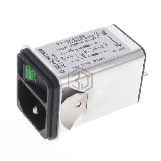 DC12.1232.101 - SCHURTER Inc. - Power Entry Connectors - Inlets, Outlets, Modules