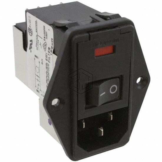 6609929-4 - TE Connectivity Corcom Filters - Power Entry Connectors - Inlets, Outlets, Modules