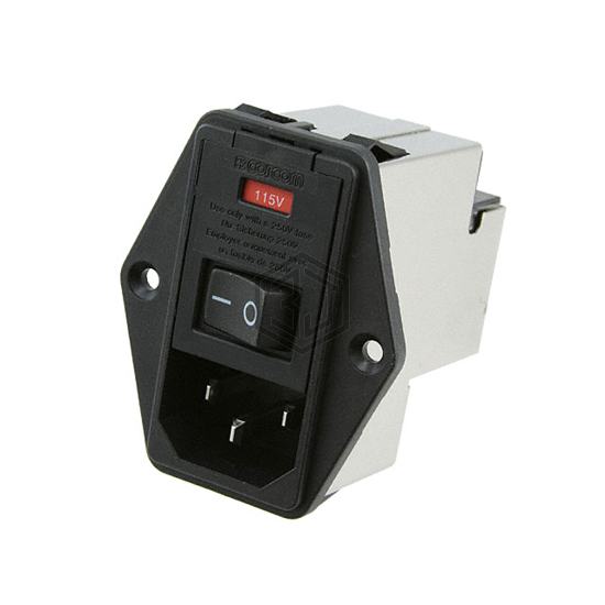 1-6609103-1 - TE Connectivity Corcom Filters - Power Entry Connectors - Inlets, Outlets, Modules