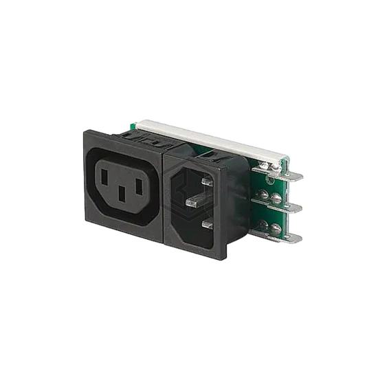 6424.0253.15 - SCHURTER Inc. - Power Entry Connectors - Inlets, Outlets, Modules