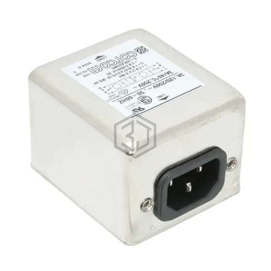 3EP7 - TE Connectivity Corcom Filters - Power Entry Connectors - Inlets, Outlets, Modules