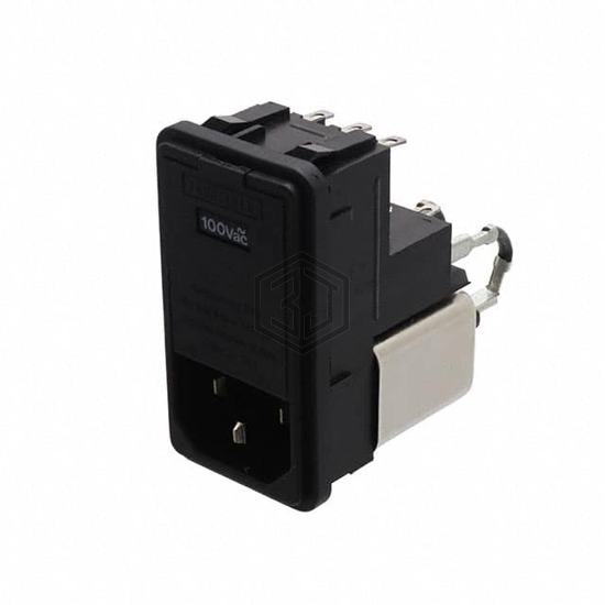FN372B-2-21 - Schaffner EMC Inc. - Power Entry Connectors - Inlets, Outlets, Modules