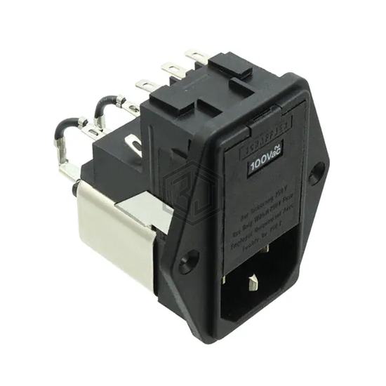 FN378-4-21 - Schaffner EMC Inc. - Power Entry Connectors - Inlets, Outlets, Modules