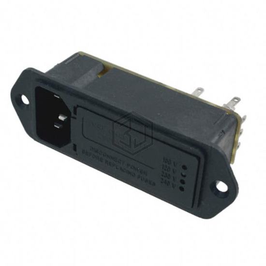 6VM2 - TE Connectivity Corcom Filters - Power Entry Connectors - Inlets, Outlets, Modules