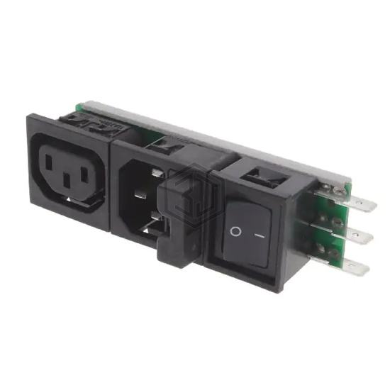 6432.0253.30 - SCHURTER Inc. - Power Entry Connectors - Inlets, Outlets, Modules